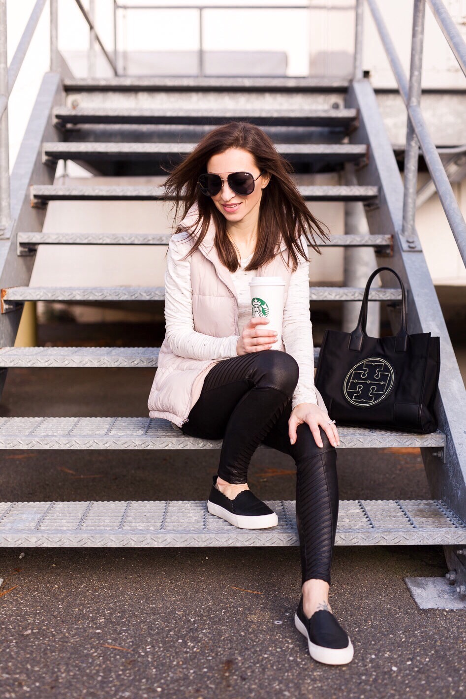 How to Style Moto Leggings